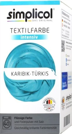 Simplicol Intensiv Karibik-Türkis Textilfarbe - 1810
