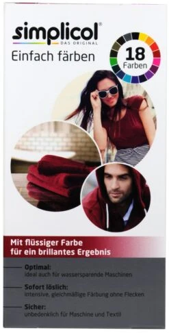 Simplicol Intensiv Rubin-Rot Textilfarbe - 1804 -Compo Verkäufe Simplicol20Intensiv20Rubin Rot20Textilfarbe 26607 H01