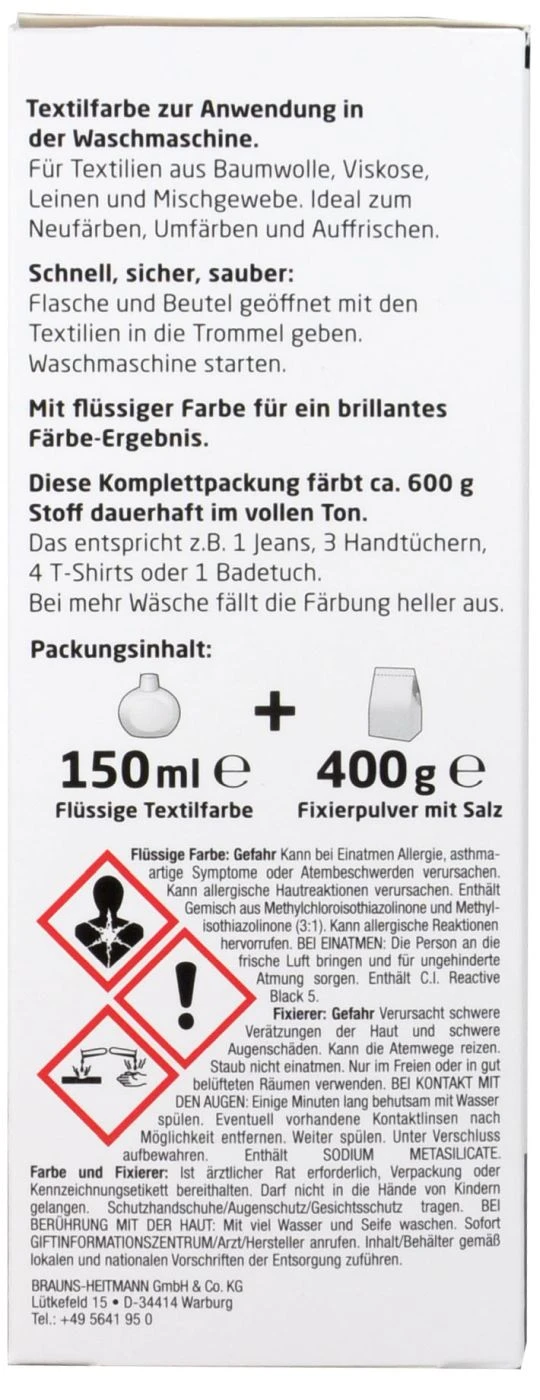 Simplicol Intensiv Samt-Schwarz Textilfarbe - 1818 4 Simplicol Intensiv Samt-Schwarz Textilfarbe - 1818 - Image 4