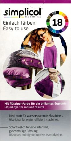 Simplicol Intensiv Sinnliche Beere Textilfarbe - 1806 6 Simplicol Intensiv Sinnliche Beere Textilfarbe - 1806 -Compo Verkäufe Simplicol20Intensiv20Sinnliche20Beere20Textilfarbe 26702 H01