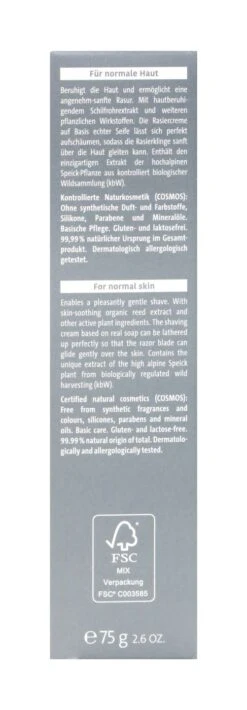 Speick Men Active Rasiercreme - 75 Ml -Compo Verkäufe Speick20Men20Active20Rasiercreme 26309 L01