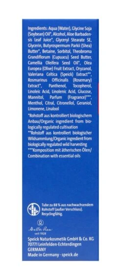 Speick Men Intensiv Creme - 50 Ml -Compo Verkäufe Speick20Men20Intensiv20Creme 19807 R01