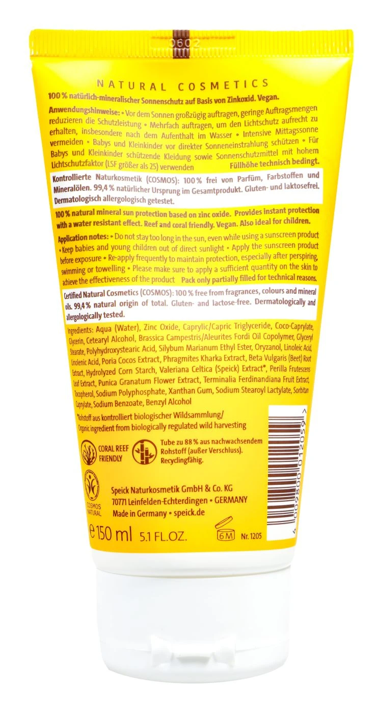 Speick Sun Sonnenmilch LSF 30 - 150 Ml 2 Speick Sun Sonnenmilch LSF 30 - 150 Ml - Image 2