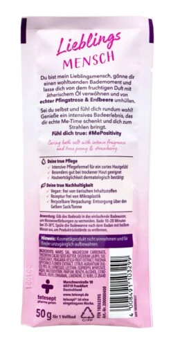 Tetesept Badesalz Herzenswünsche - 50 G -Compo Verkäufe Tetesept20Badesalz20Herzenswuensche 72115 H01