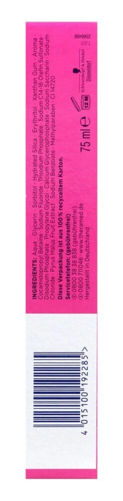 Thera Med Junior Erdbeer Anti-Karies Zahnpasta - 75 Ml -Compo Verkäufe Thera20Med20Junior20Erdbeer20Anti Karies20Zahnpasta20 207520ml 07315 L01